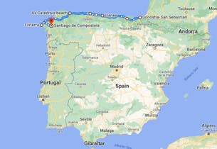 Ruta por el norte de España en coche (7-10 días)