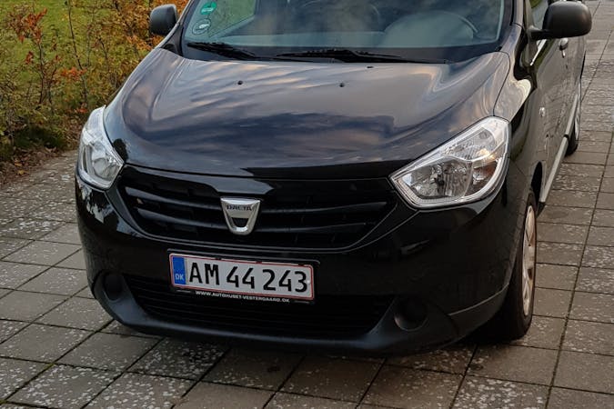 Billig billeje af Dacia Lodgy nær 7100 Vejle.