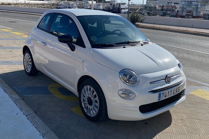 Alquiler barato de Fiat 500 cerca de 07800 Eivissa.