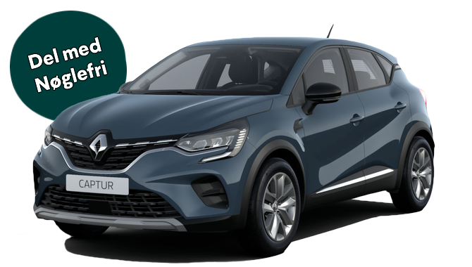Billig privatleasing af Renault Captur TCe 100 Zen | GoMore