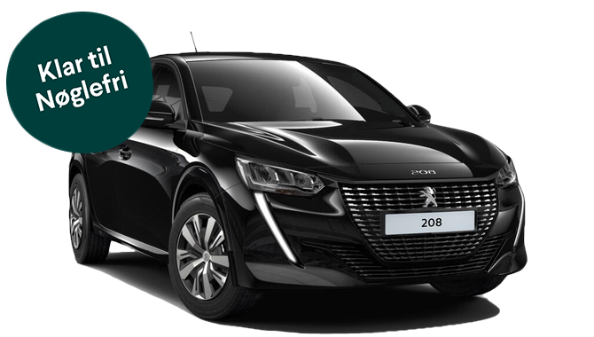 Billig privatleasing af Peugeot 208 Active+ 1.2 Puretech 100HK | GoMore